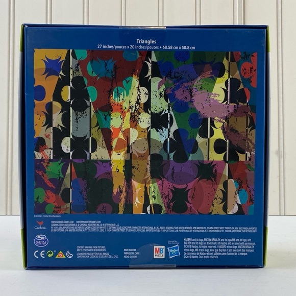 750 Piece Jigsaw Puzzle Art Gold Dore Abstract Triangles 2019 - New Never Opened - Picture 5 of 9